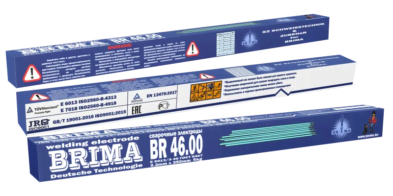 Электроды d3,2 (1кг) BRIMA BR 46
